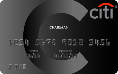 Citi Chairman American Express Card