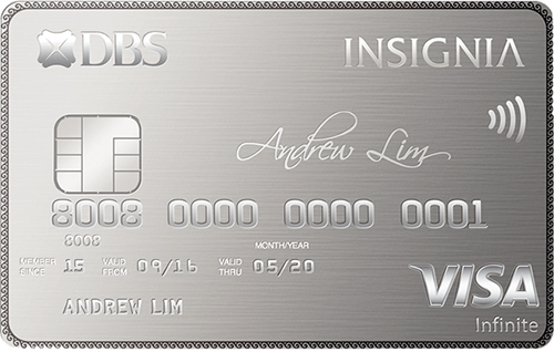 DBS Insignia Visa Infinite Card