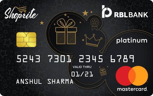 Tarjeta de crédito Shoprite de RBL Bank